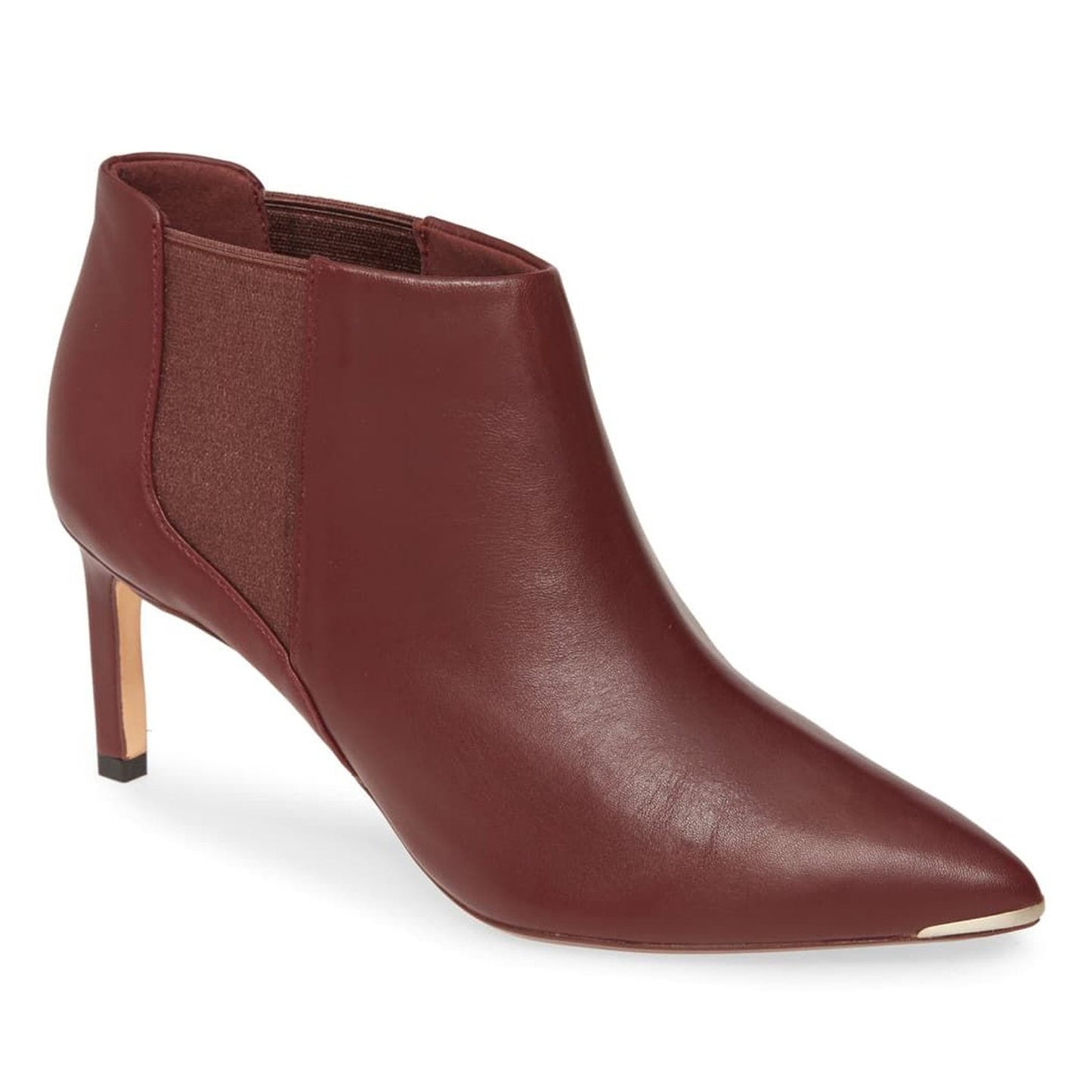 Ted Baker London Leather Point Toe Bootie